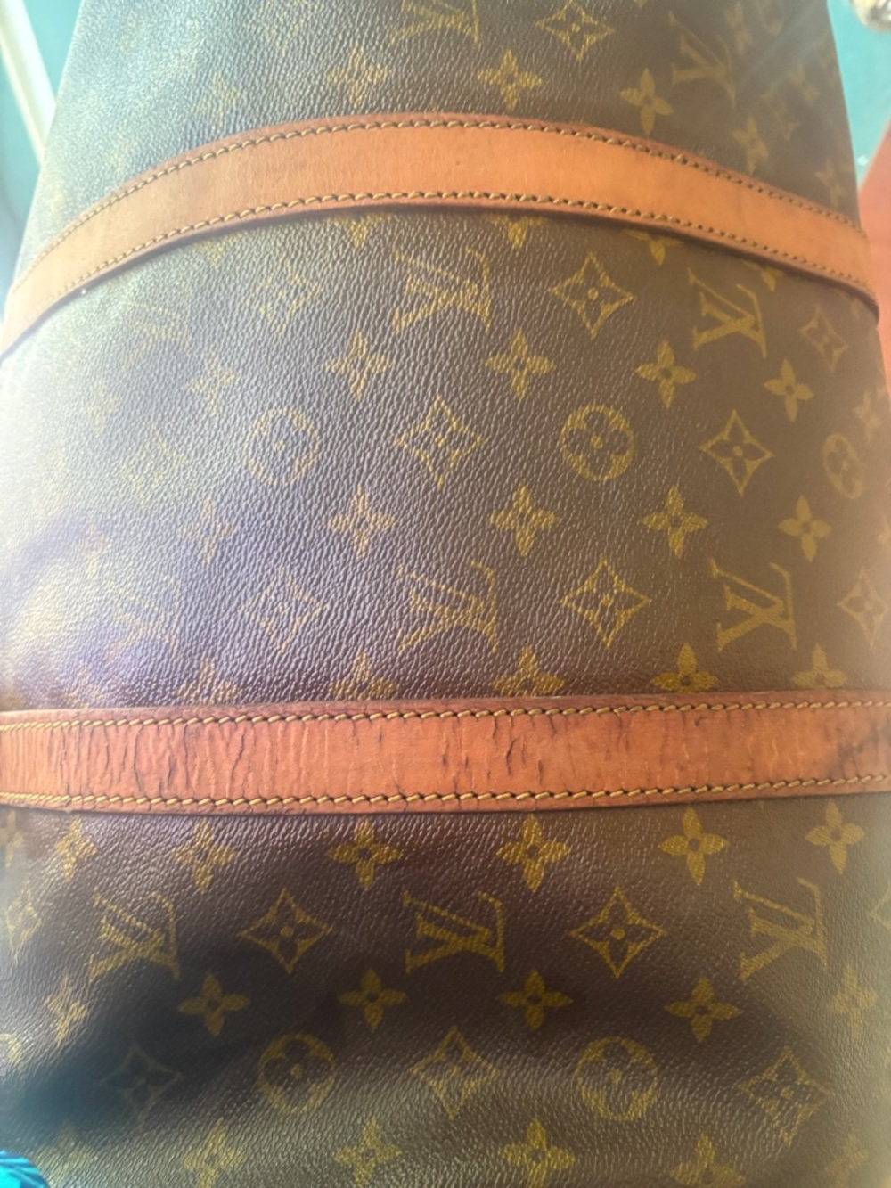 LV Sac Souple 45 Monogram Vintage Travel Bag Authentic - Picture 9 of 15